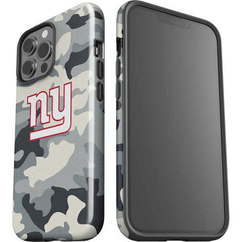 NFL New York Giants Camo iPhone 15 Pro Max Impact Case