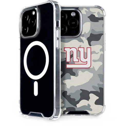 NFL New York Giants Camo iPhone 15 Pro Max MagSafe Case