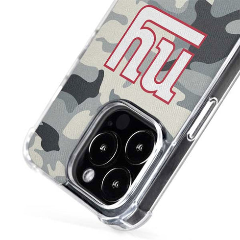 NFL New York Giants Camo iPhone 15 Pro Max MagSafe Case