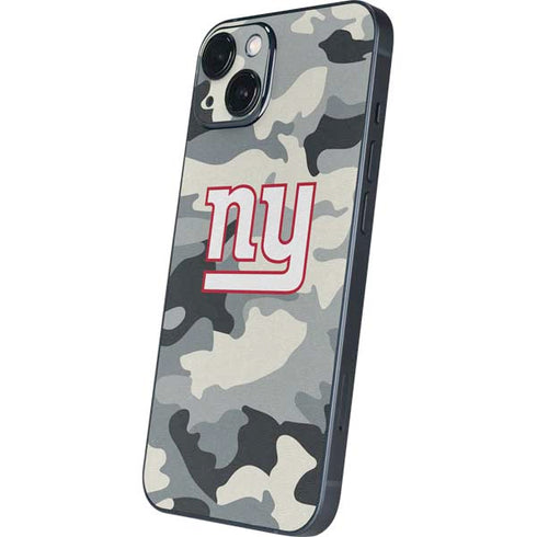 NFL New York Giants Camo iPhone 14 Skin