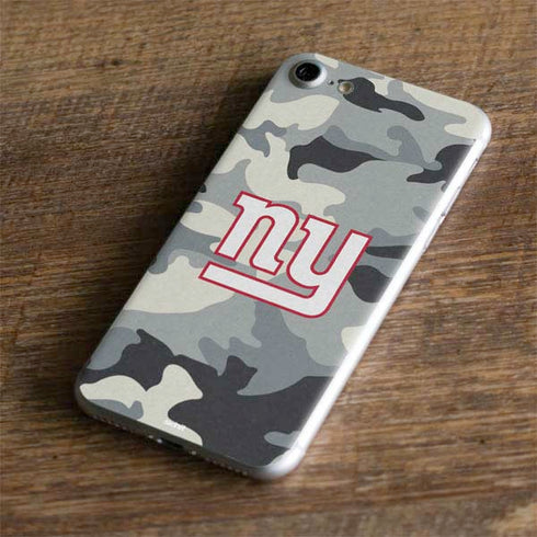NFL New York Giants Camo iPhone 7 Skin