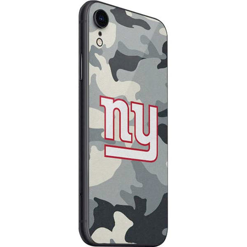NFL New York Giants Camo iPhone SE (2nd & 3rd Gen) Skin