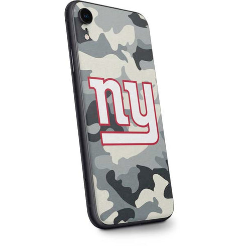 NFL New York Giants Camo iPhone XR Skin