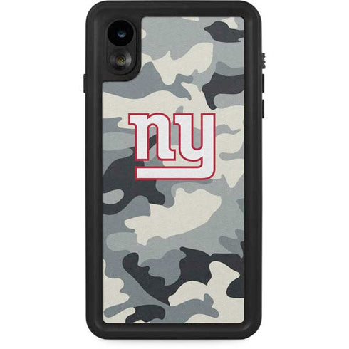 NFL New York Giants Camo iPhone XR Waterproof Case