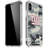 NFL New York Giants Camo iPhone XS Max Clear Case