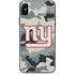 NFL New York Giants Camo iPhone XS Skin