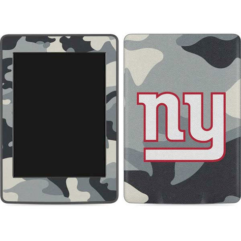 NFL New York Giants Camo Amazon Kindle Skin