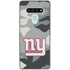 NFL New York Giants Camo LG Stylo 6 Clear Case