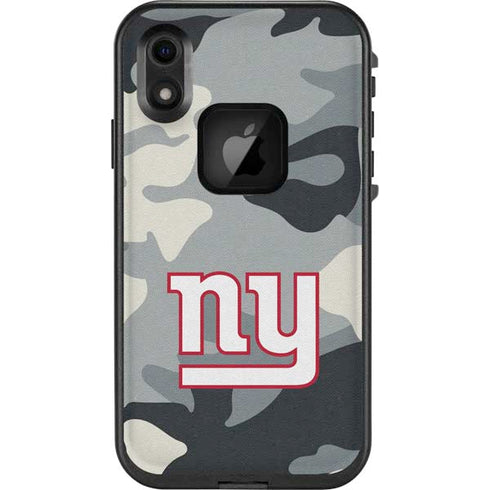 NFL New York Giants Camo LifeProof Fre iPhone Skin