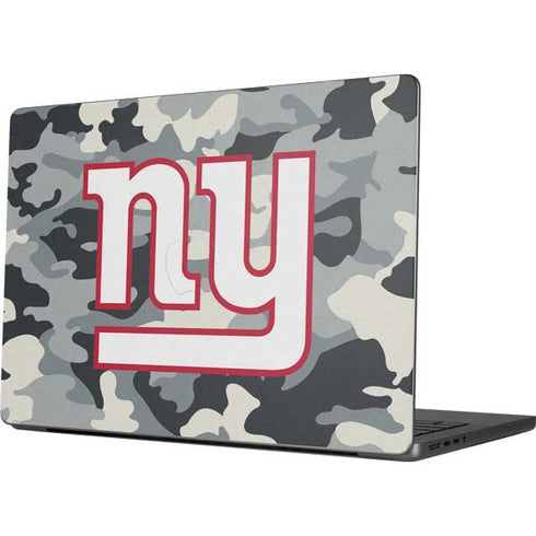 NFL New York Giants Camo MacBook Pro 14in (2021-24) Skin