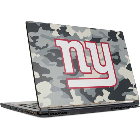 NFL New York Giants Camo MSI GS65 Stealth Laptop Skin
