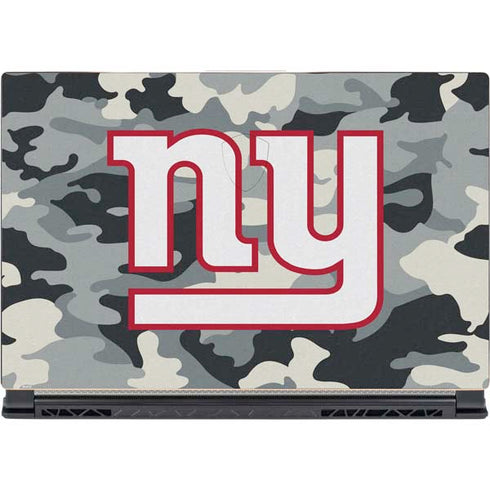 NFL New York Giants Camo MSI GS65 Stealth Laptop Skin