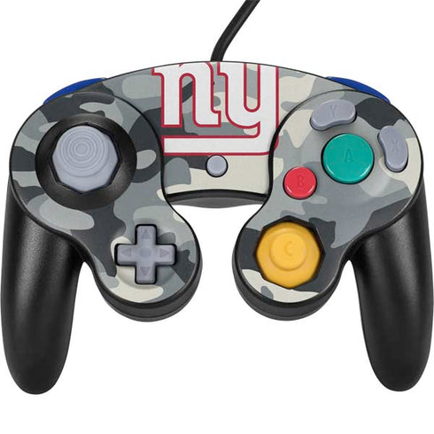 NFL New York Giants Camo Nintendo GameCube Controller Skin