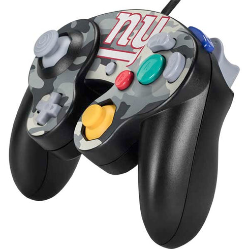NFL New York Giants Camo Nintendo GameCube Controller Skin