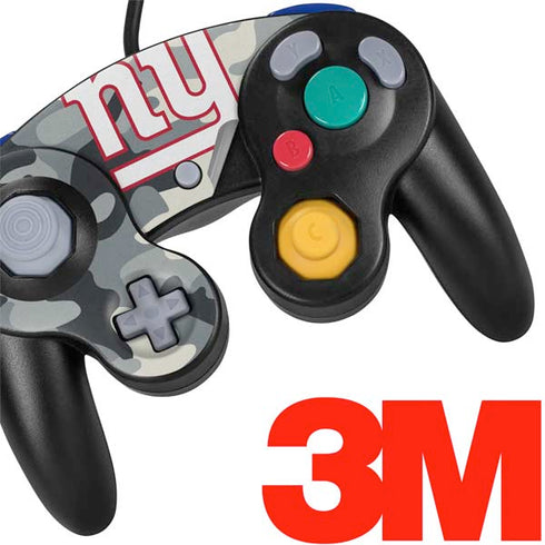 NFL New York Giants Camo Nintendo GameCube Controller Skin
