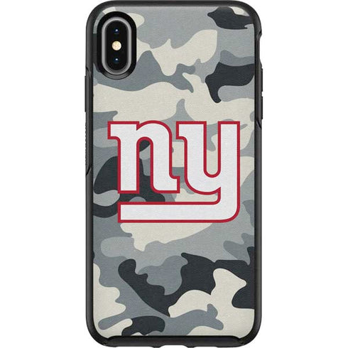 NFL New York Giants Camo Otterbox Symmetry iPhone Skin