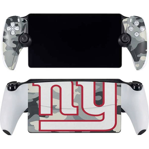 NFL New York Giants Camo PlayStation Portal Remote Player Skin