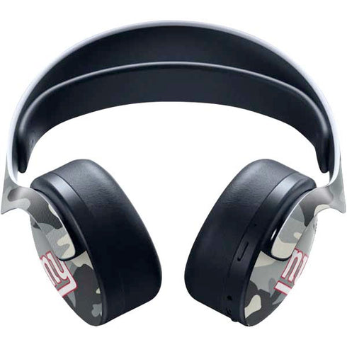 NFL New York Giants Camo PULSE 3D Wireless Headset for PS5 Skin