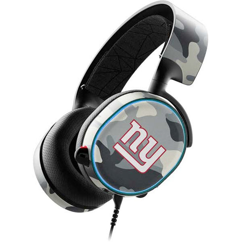 NFL New York Giants Camo SteelSeries Arctis 3 Skin