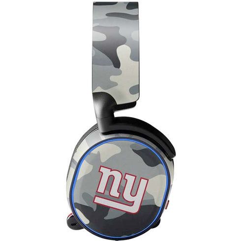 NFL New York Giants Camo SteelSeries Arctis 3 Skin