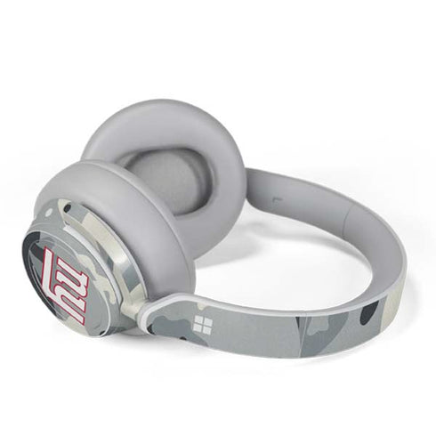 NFL New York Giants Camo Surface Headphones Skin