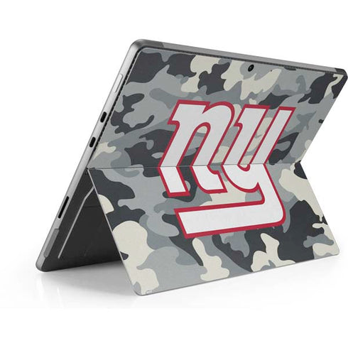 NFL New York Giants Camo Surface Pro 8 Skin