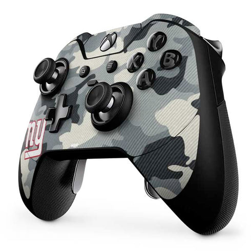 NFL New York Giants Camo Xbox One Elite Controller Skin