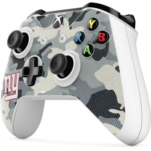 NFL New York Giants Camo Xbox One S Controller Skin
