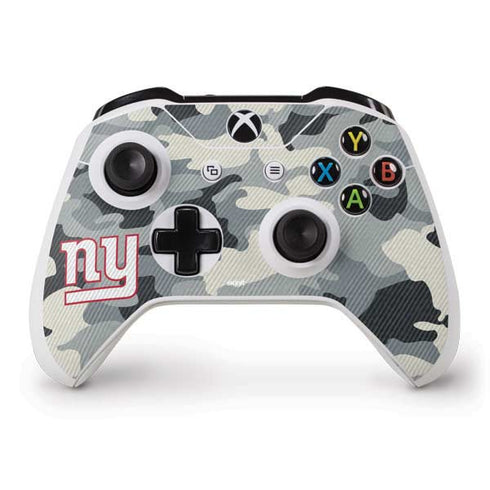 NFL New York Giants Camo Xbox One S Controller Skin