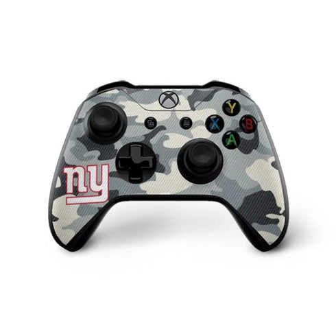 NFL New York Giants Camo Xbox One X Bundle Skin