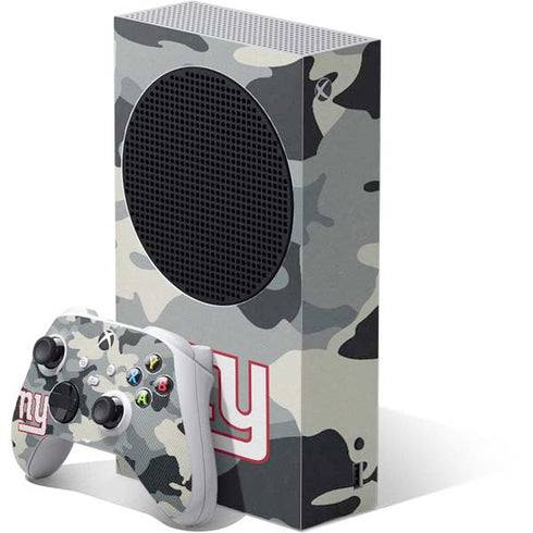 NFL New York Giants Camo Xbox Series S Bundle Skin