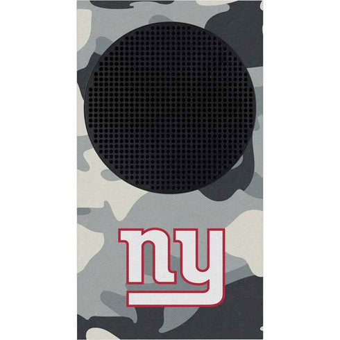 NFL New York Giants Camo Xbox Series S Console Skin
