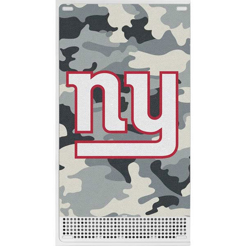 NFL New York Giants Camo Xbox Series S Console Skin