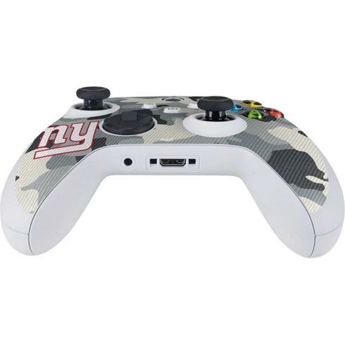 NFL New York Giants Camo Xbox Series S Controller Skin