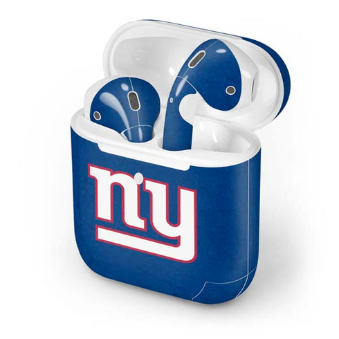 NFL New York Giants Distressed Apple AirPods 2 Skin