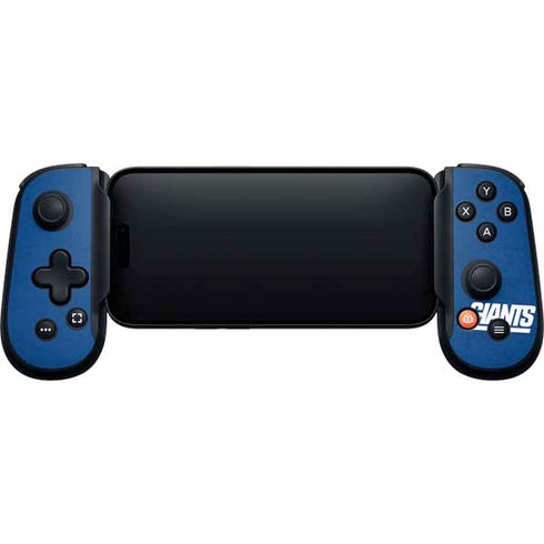 NFL New York Giants Distressed Backbone One for iPhone Game Controller Skin