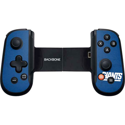 NFL New York Giants Distressed Backbone One for iPhone Game Controller Skin