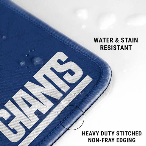 NFL New York Giants Distressed Gaming Mouse Pad