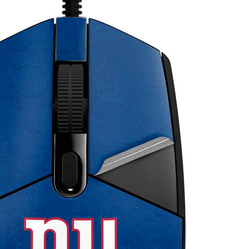NFL New York Giants Distressed G203 Prodigy RGB Wired Gaming Mouse Skin