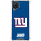 NFL New York Giants Distressed Galaxy A12 Clear Case