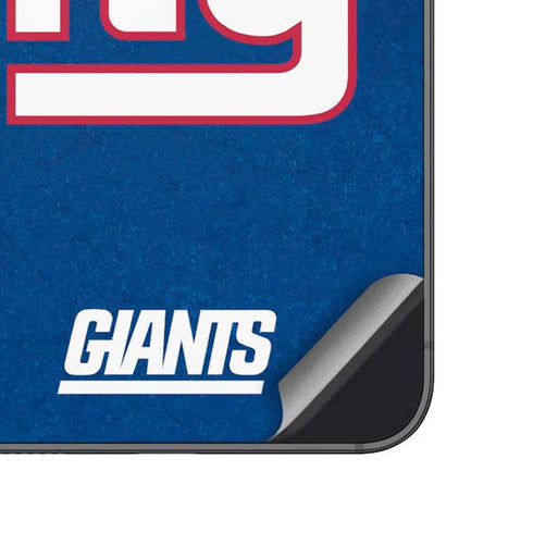 NFL New York Giants Distressed Galaxy A14 5G Skin