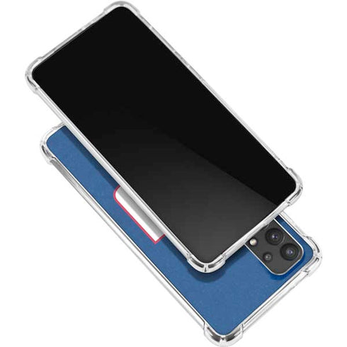 NFL New York Giants Distressed Galaxy A32 5G Clear Case