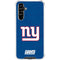 NFL New York Giants Distressed Galaxy A54 5G Clear Case