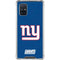 NFL New York Giants Distressed Galaxy A71 5G Clear Case