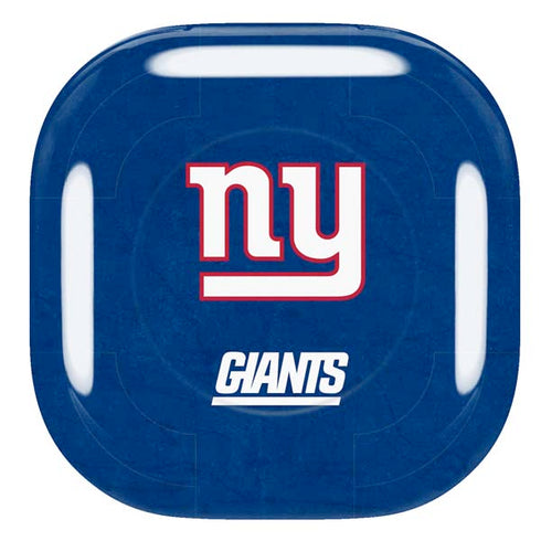 NFL New York Giants Distressed Galaxy Buds Pro Skin