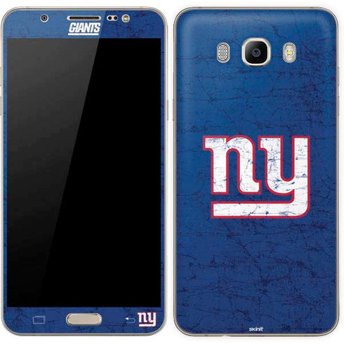 NFL New York Giants Distressed Galaxy J7 Skin