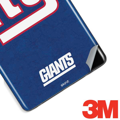 NFL New York Giants Distressed Galaxy Note 8 Skin