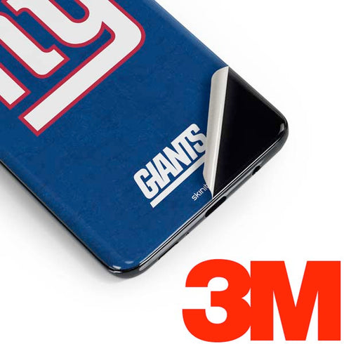 NFL New York Giants Distressed Galaxy S10 Plus Skin