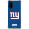 NFL New York Giants Distressed Galaxy S20 FE Clear Case