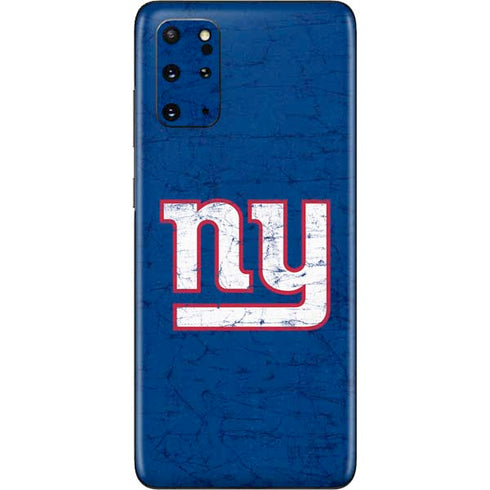NFL New York Giants Distressed Galaxy S20 Plus Skin